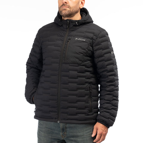 BOULDER STRETCH DOWN HOODED JACKET