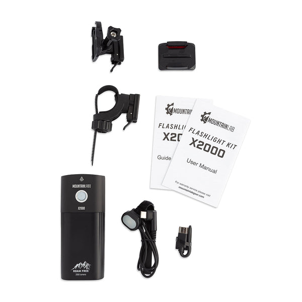 Mountain Lab x2000 Flashlight Kit | Extrême Limite